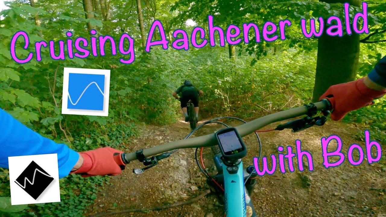 Trail riding with Bob in Aachenerwald