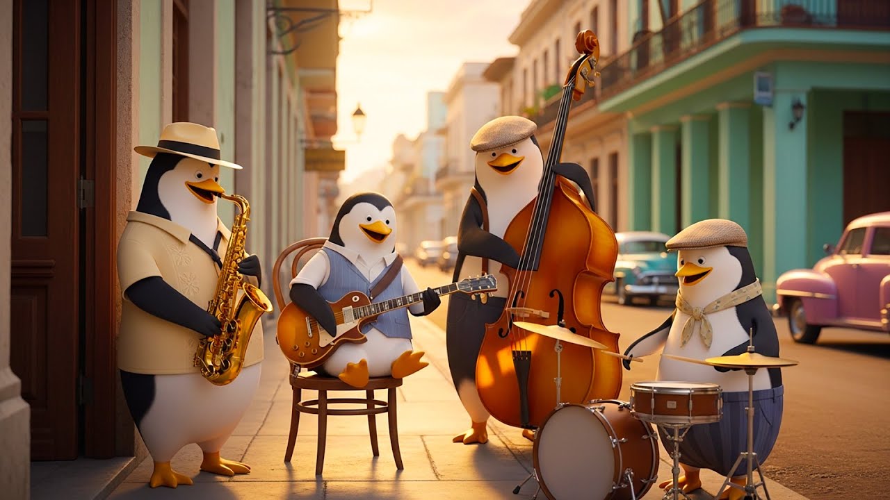 PINGUGROOVE – Chill Jazz Café ☕ | Study • Work • Relax
