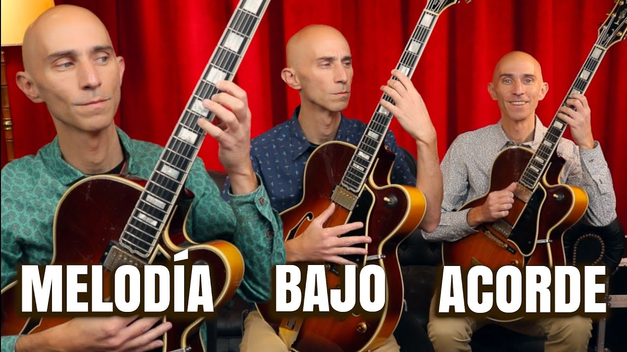 La intuición, el contrapunto y el chord-melody en la guitarra de jazz