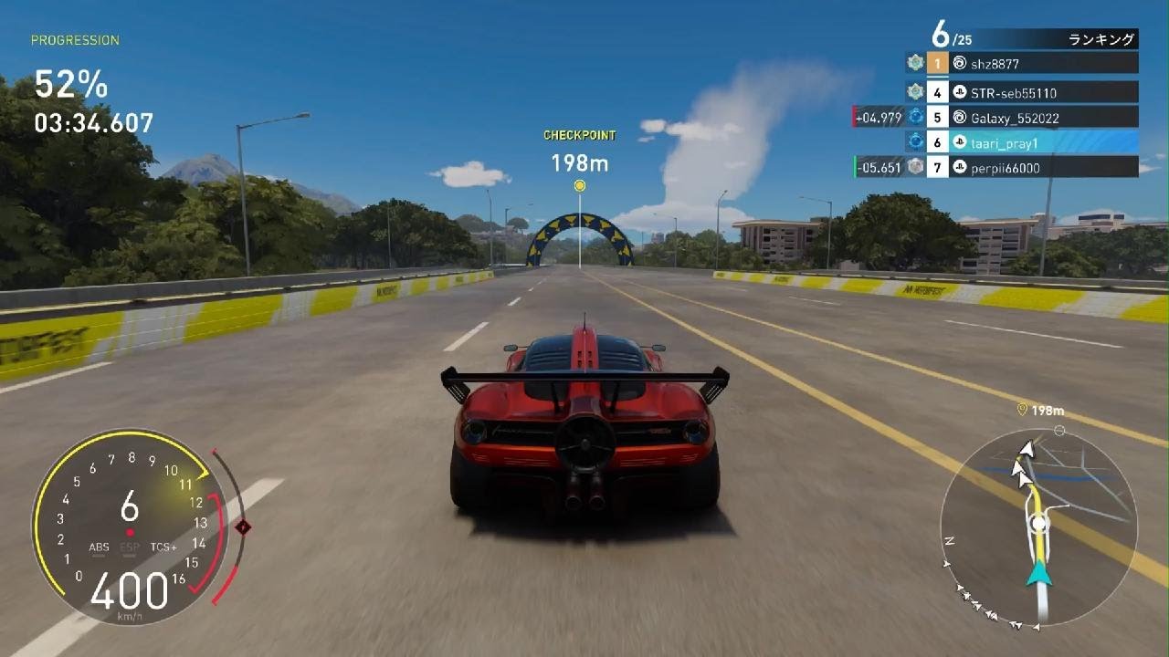THE CREW MOTORFEST　とある日のグランドレース