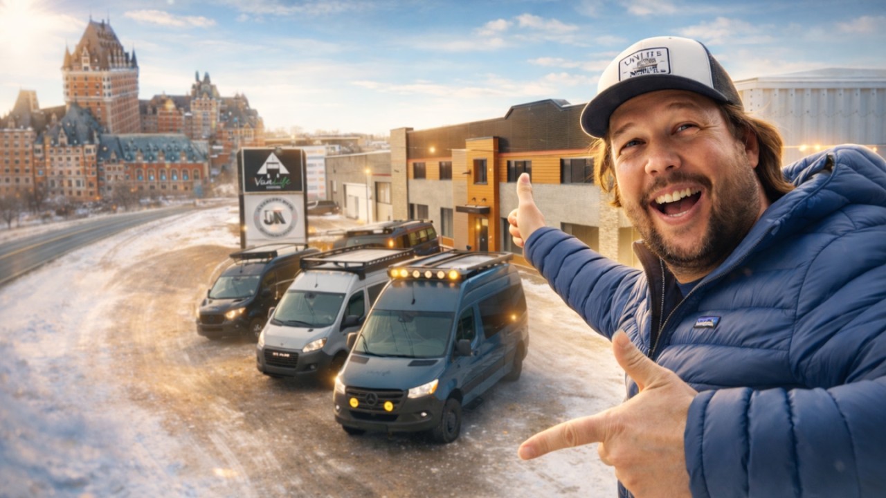 On s&rsquo;installe &agrave; Qu&eacute;bec&hellip; on vous montre tout ! 🚐