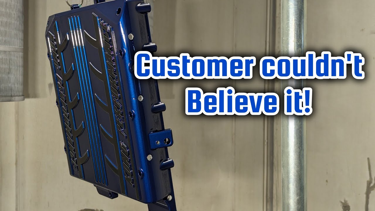 Two Tone Powder Coating with a Color Match - EP 163 - Unknown Coatings