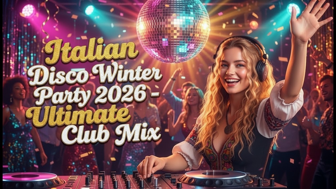 🎼 Disco Winter Party  ❄️🌌 2026 💃 • Italo Disco   | Ultimate Countdown