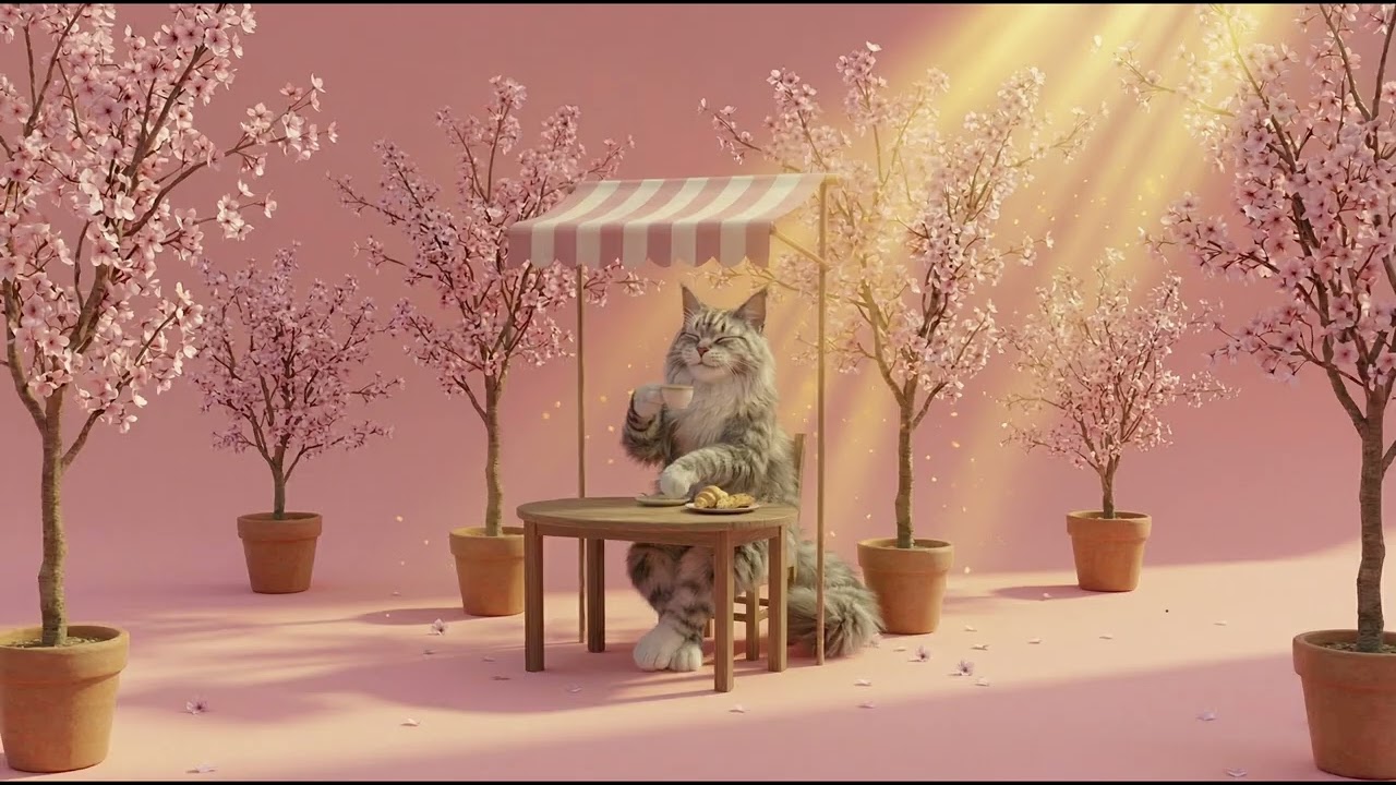 Cozy Spring Morning Mix ☕🐦 Lo-Fi Deep Lounge House (1 Hour)
