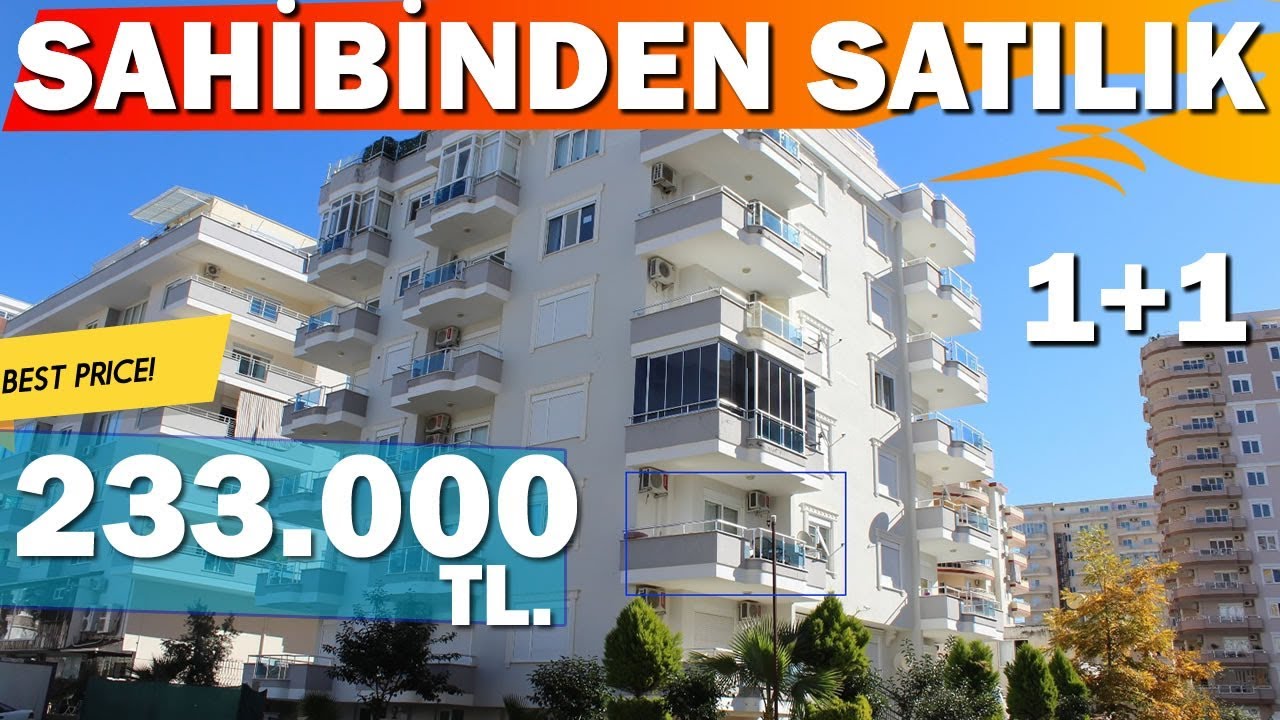 Sahibinden Satılık Daire Alanya Mahmutlar 1+1