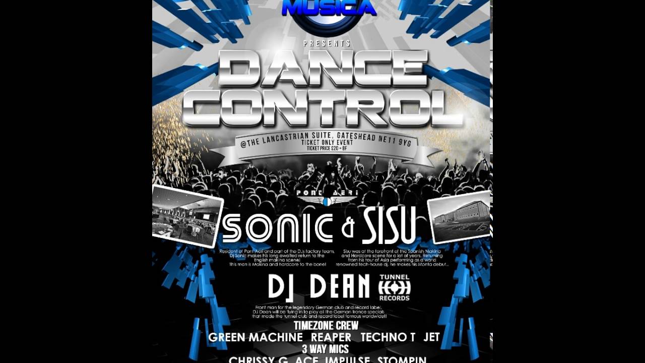 DJ Chrissy-G Mc's Stompin, Impulse & Ace - 3 Mic Session @ Monta Musica Dance Control 1.4.2016