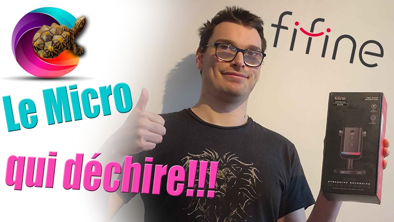 Unboxing du micro Fifine Am8 🎤✨ La qualité à petit prix !!!!