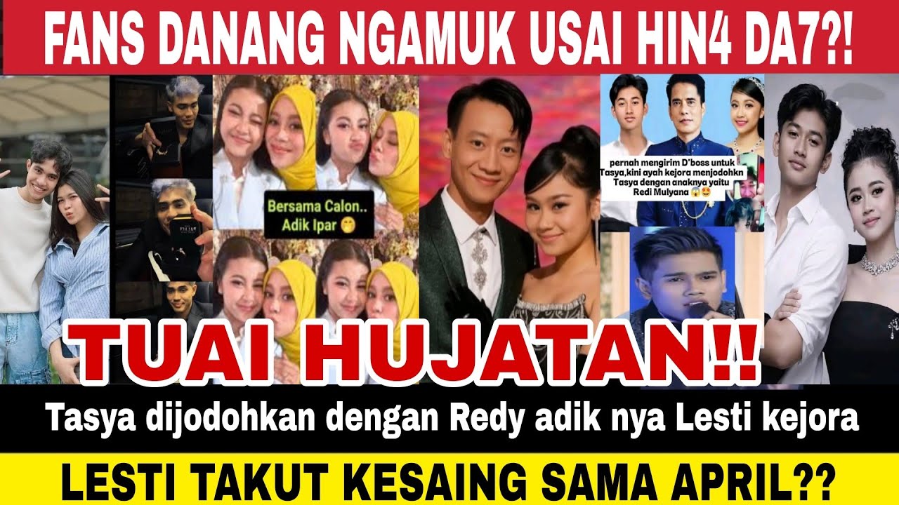 REAKSI MENGEJUTKAN LESTI KEJORA REDI ADIK KANDUNGNYA danang tasya april milan robi arbil zahra aisar