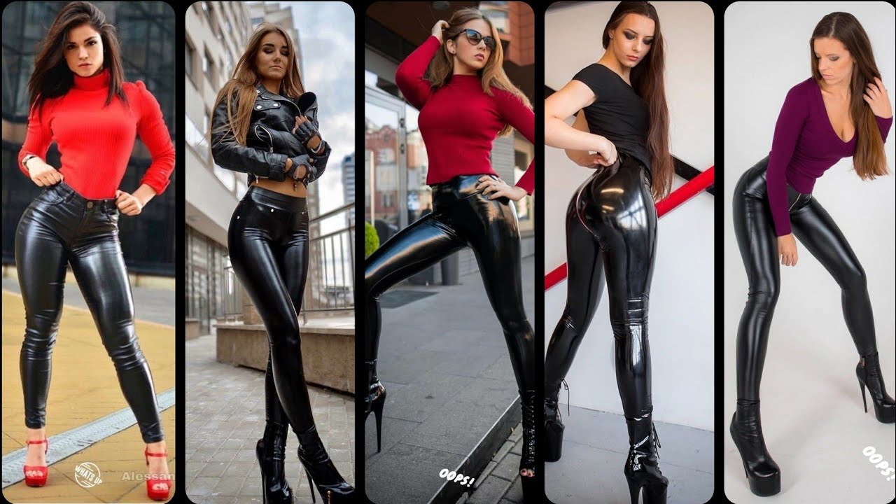 most comfortable and Stylish leather  outfits ideas for woman's fashion