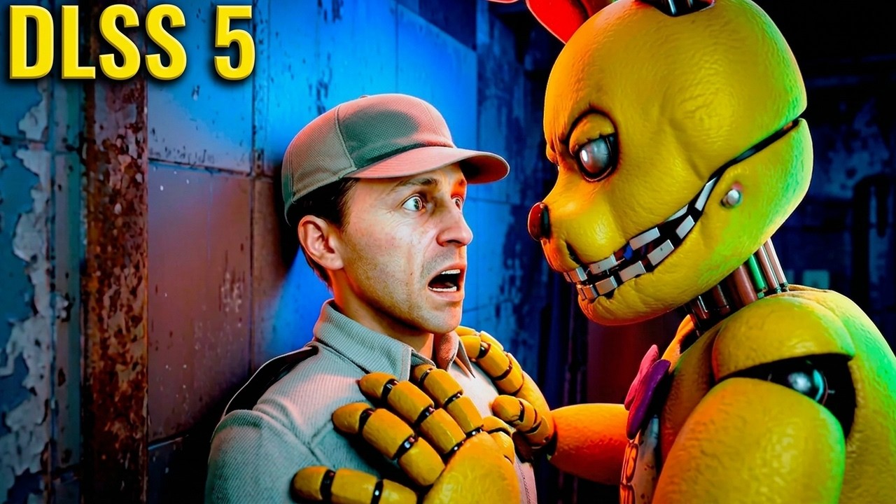 Animators scare the guard in FNAF 3 ► Garry's Mod DLSS 5 RTX