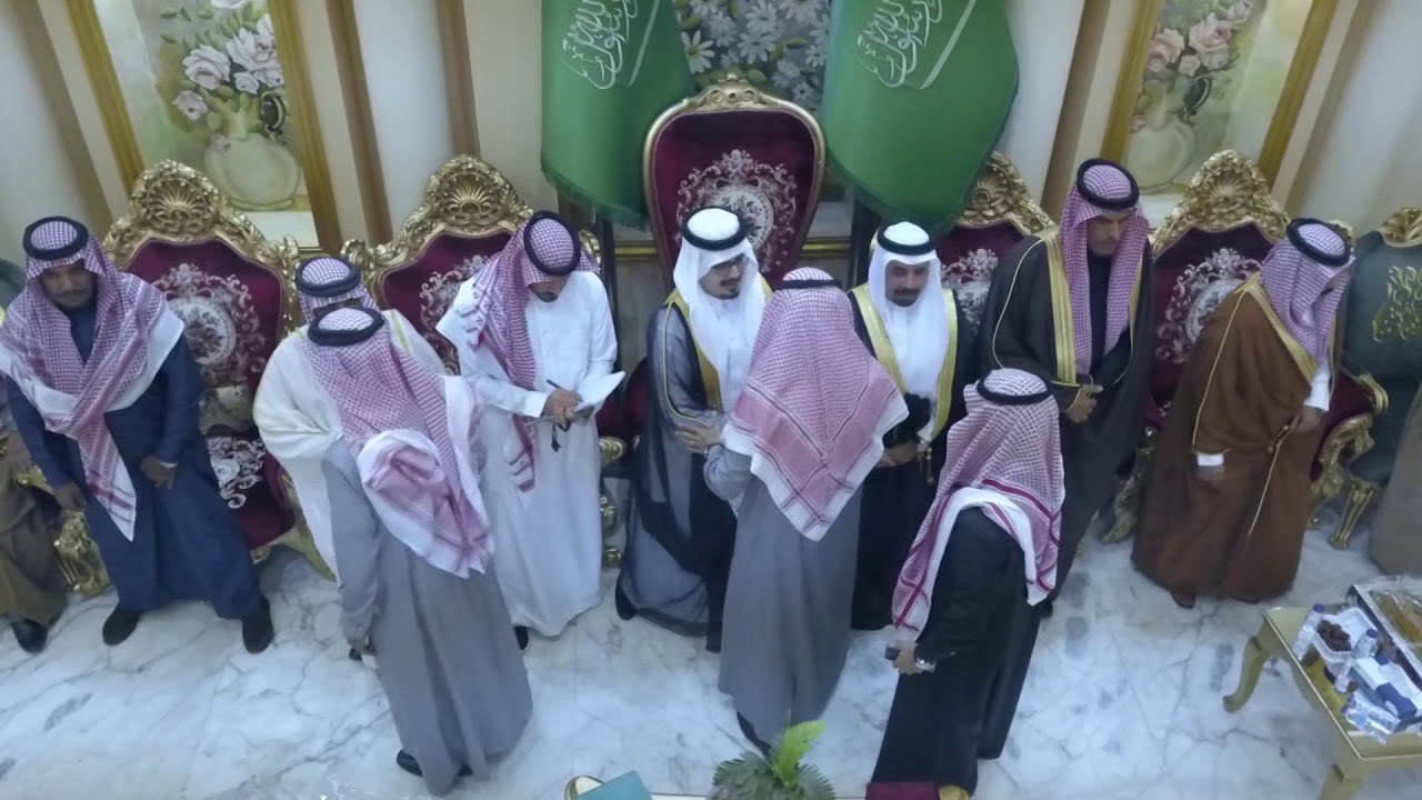 حفل زواج الملازم اول/ خالد بن مزعل بن جليدان الرشيدي