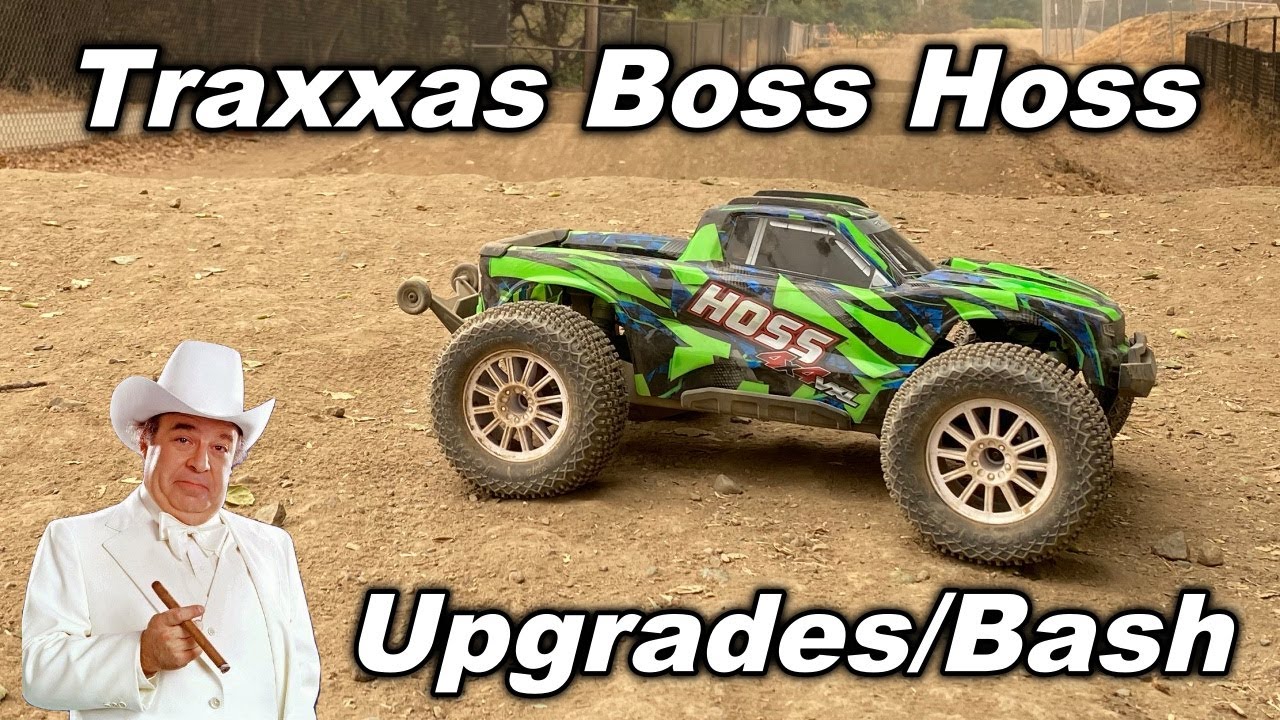 Traxxas Boss Hoss - Upgrades and Bash