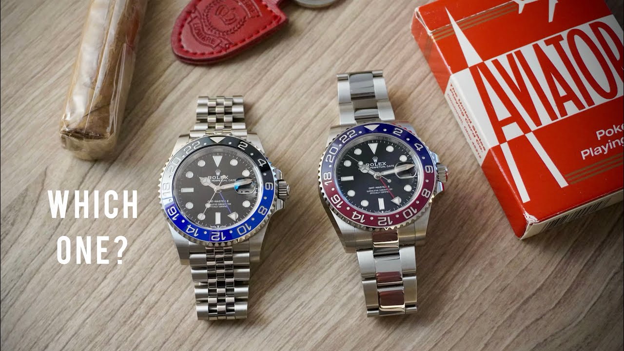 Rolex Batman против Pepsi: прямое сравнение