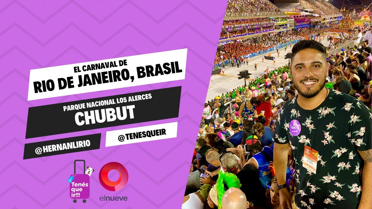 Tenés que ir: a puro carnaval en RIO DE JANEIRO | Programa del 2 de julio