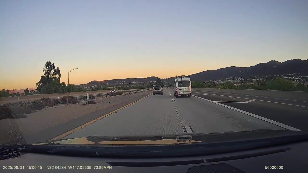 Dash Cam Video  | San Diego California