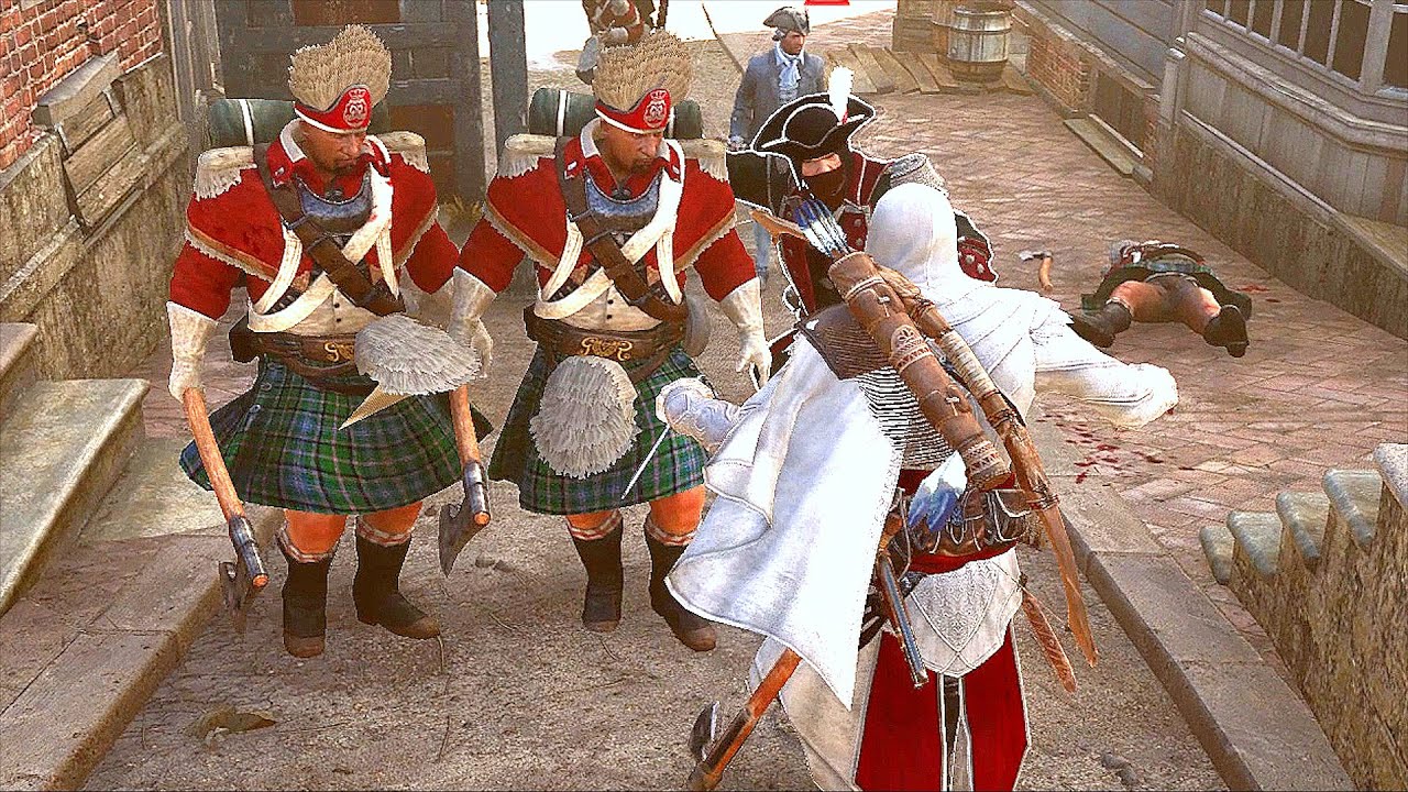Assassin's Creed 3 Remastered Ezio`s Outfit & Hidden Blade Rampage Subscriber Req Ep 23