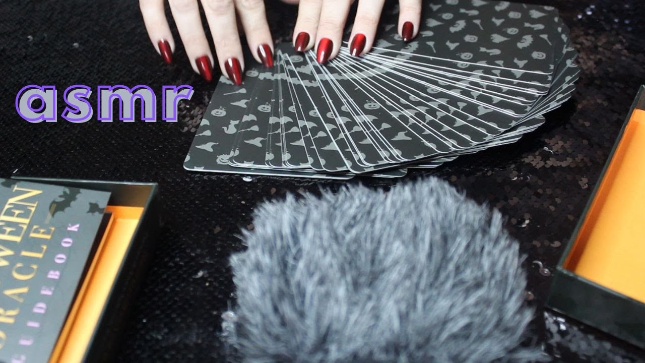 👻Halloween Oracle 👻Cardboard 👻Light Tapping 👻Satisfying Sounds 👻No Talking ASMR 👻#asmr #satisfying
