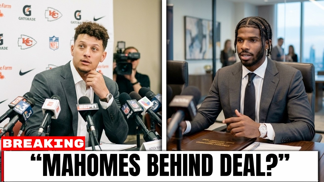Shedeur Sanders’ Saudi Deal Ignites Debate over Patrick Mahomes’ INFLUENCE
