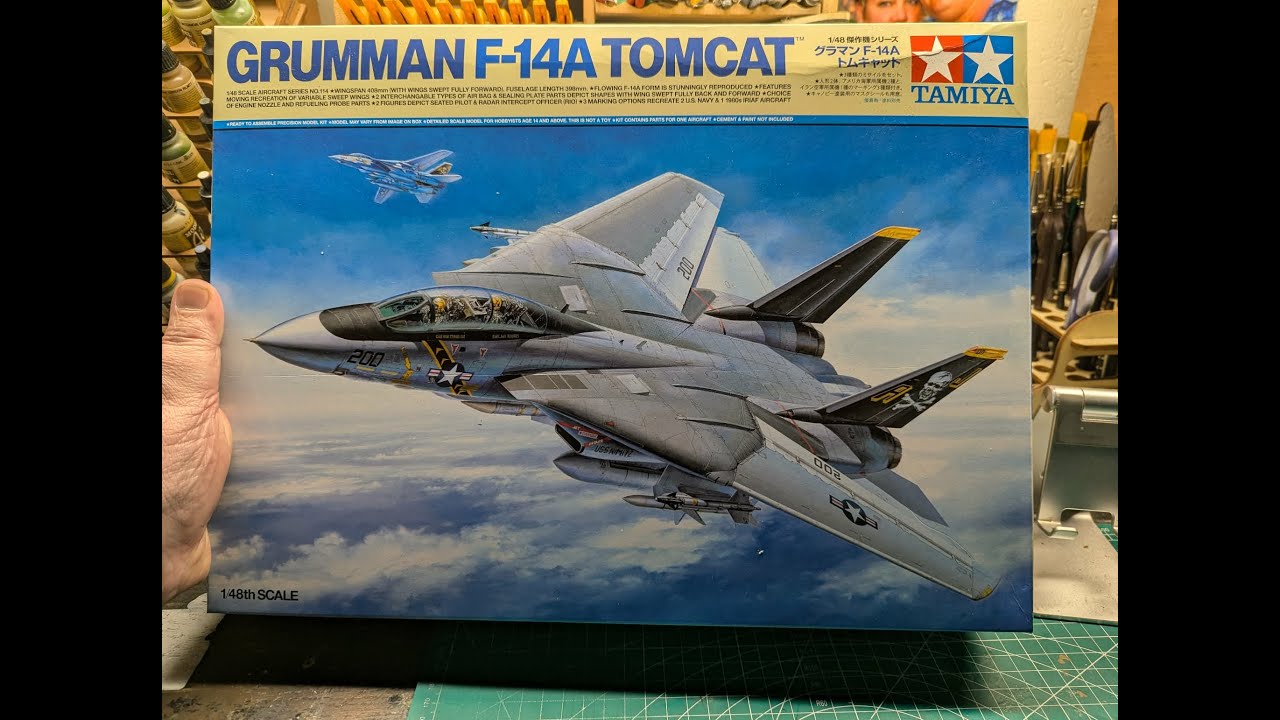 Part #1 of 3 of the F-14A project (Unboxing and opinions)