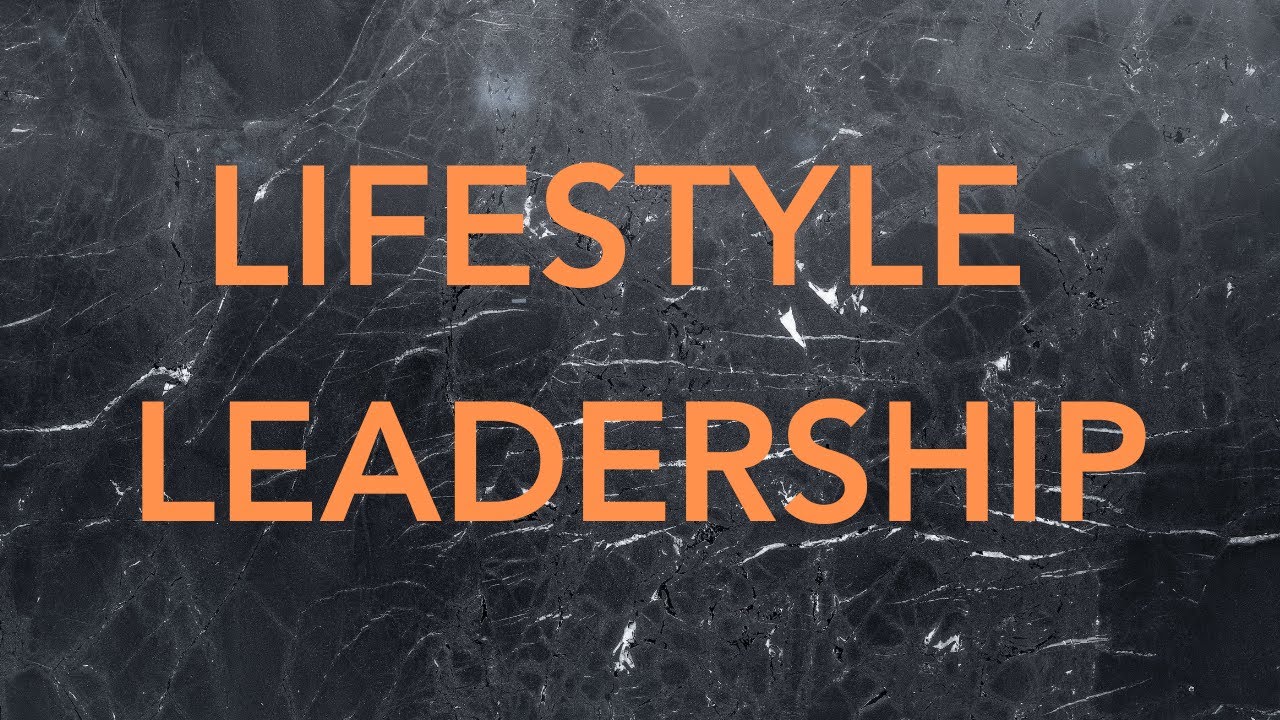 Lifestyle Leadership - Full Series - Dudley Daniel.  #Dudleydaniel #ncmiglobal #jesus