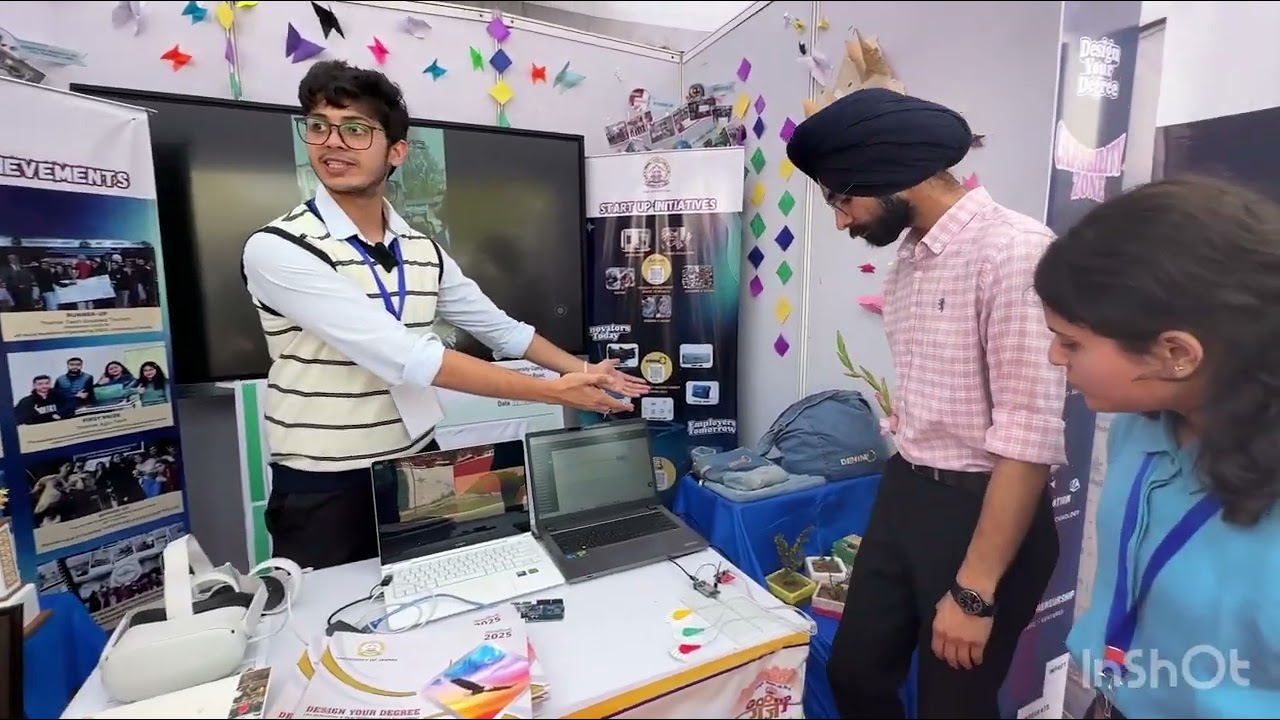 Goonj 3 .. University of Jammu.. #jammu #university #jammu #exhibition #youthfestival #students 