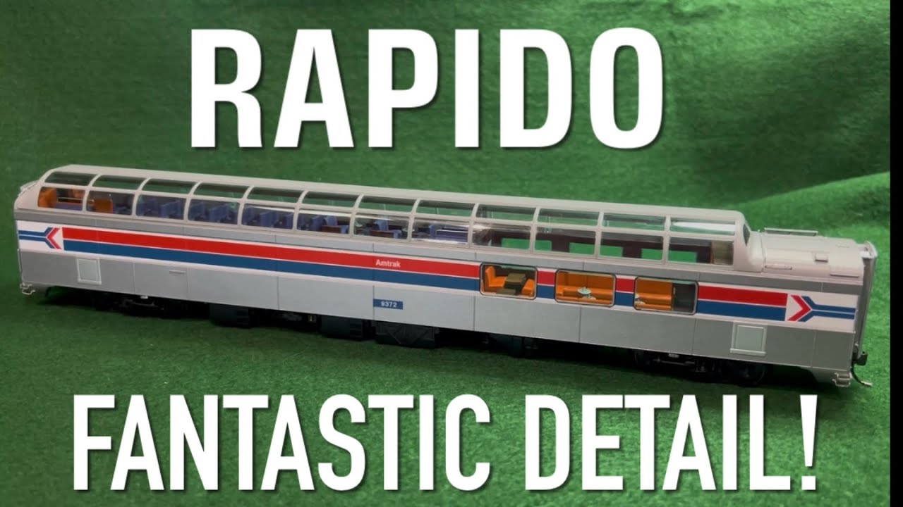 Вагон-лаунж Southern Pacific Dome поездов RAPIDO HO — схема Amtrak