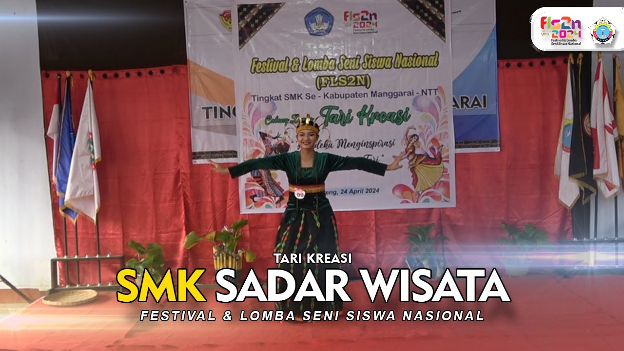 TARI KREASI | FLS2N 2024 KAB. MANGGARAI - SMK SADAR WISATA - P9