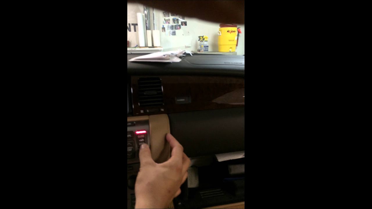 How to open SC 430 QTR windows