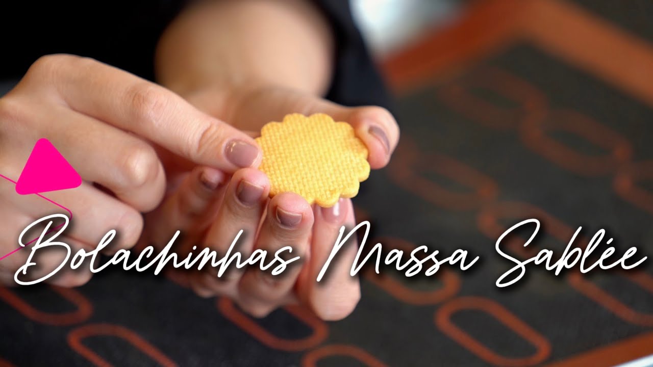 Biscoitos faceis com a Massa Sablée