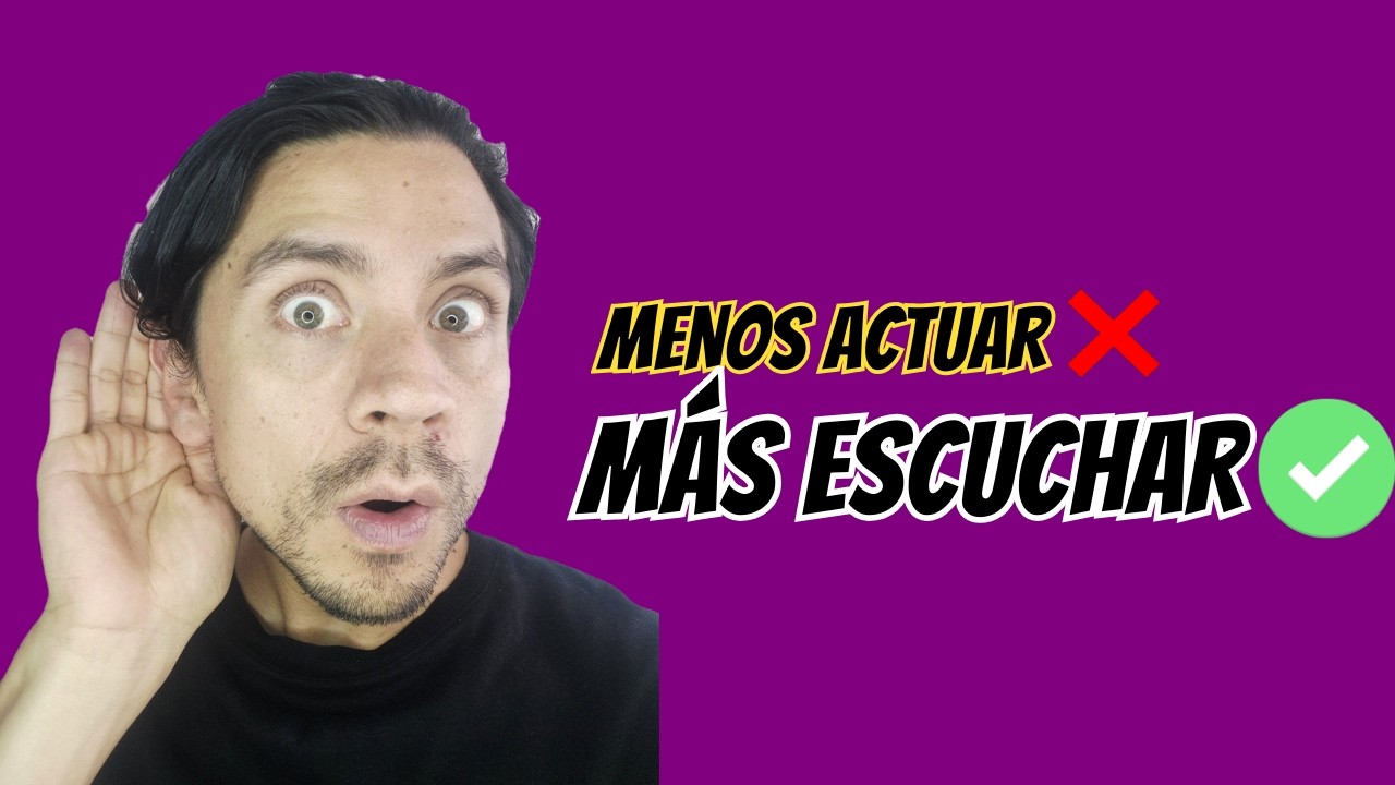 👂Cómo la escucha desbloquea tu creatividad en escena