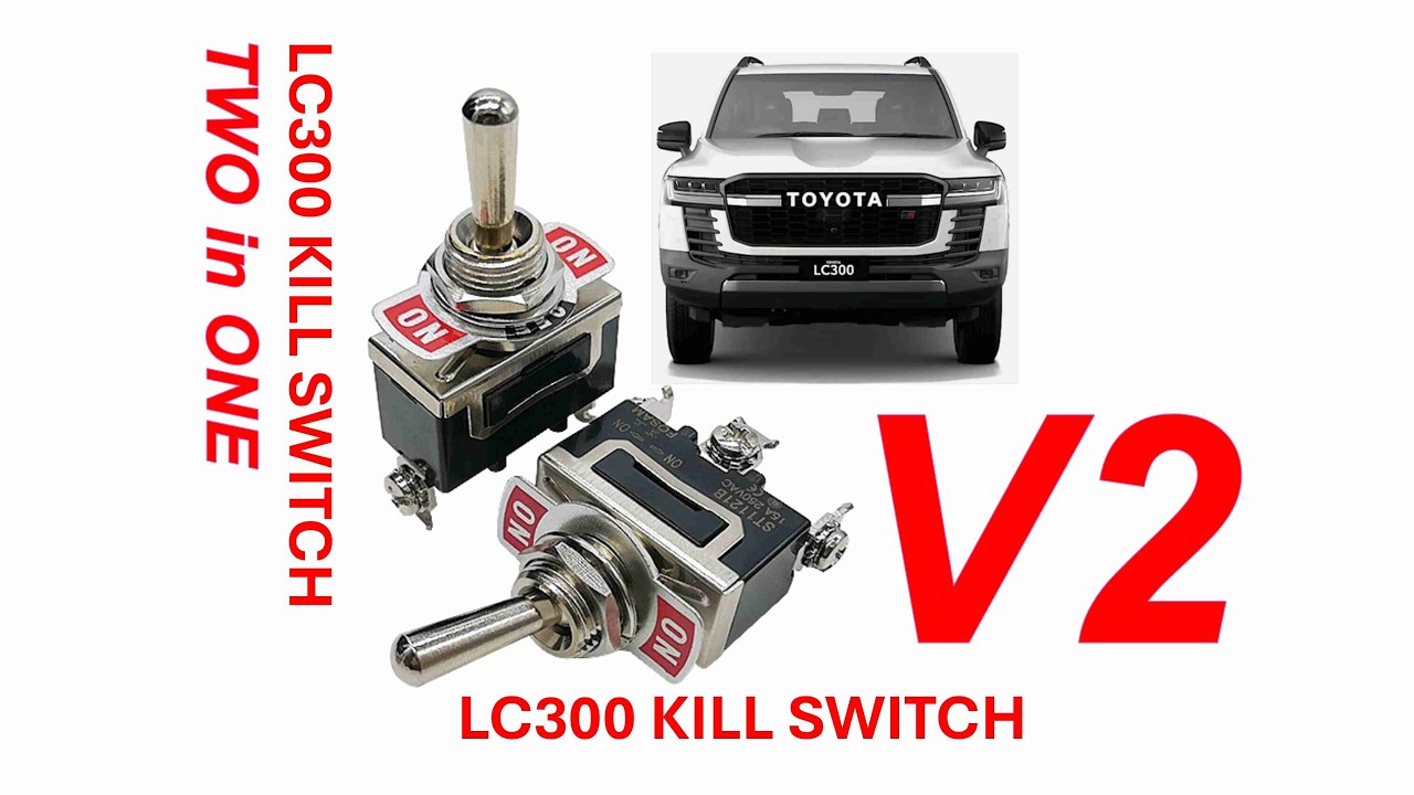 Anti-theft episode 4.3: DOUBLE Kill Switch for your Land Cruiser 300