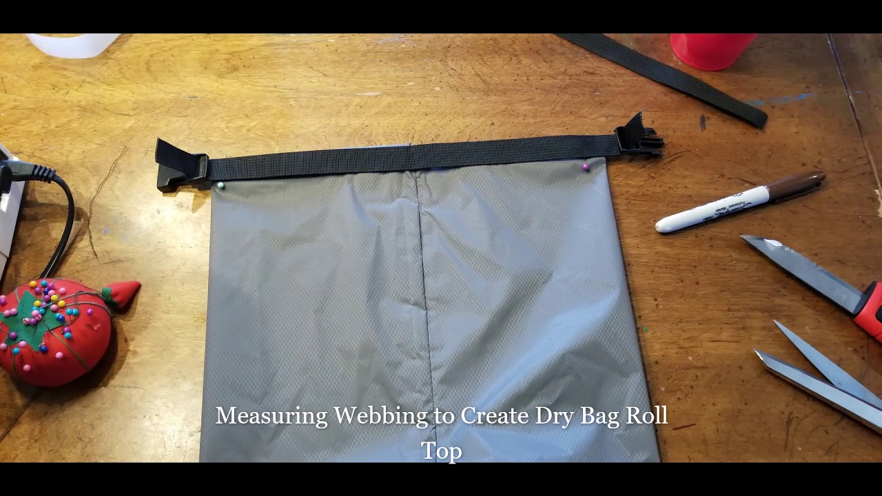 Sewing a DIY ultralight 10 liter drybag