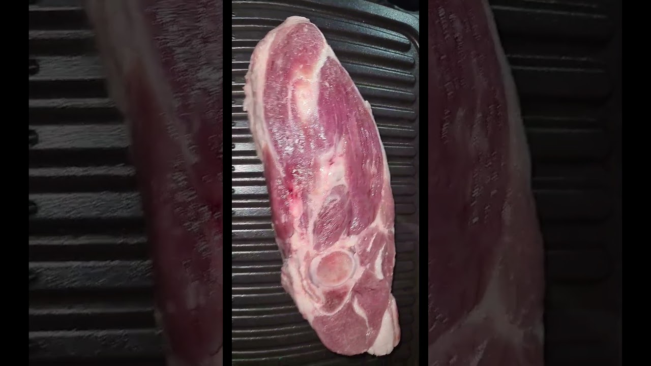 agneau au All clad !!! cuisson bien cuit ...