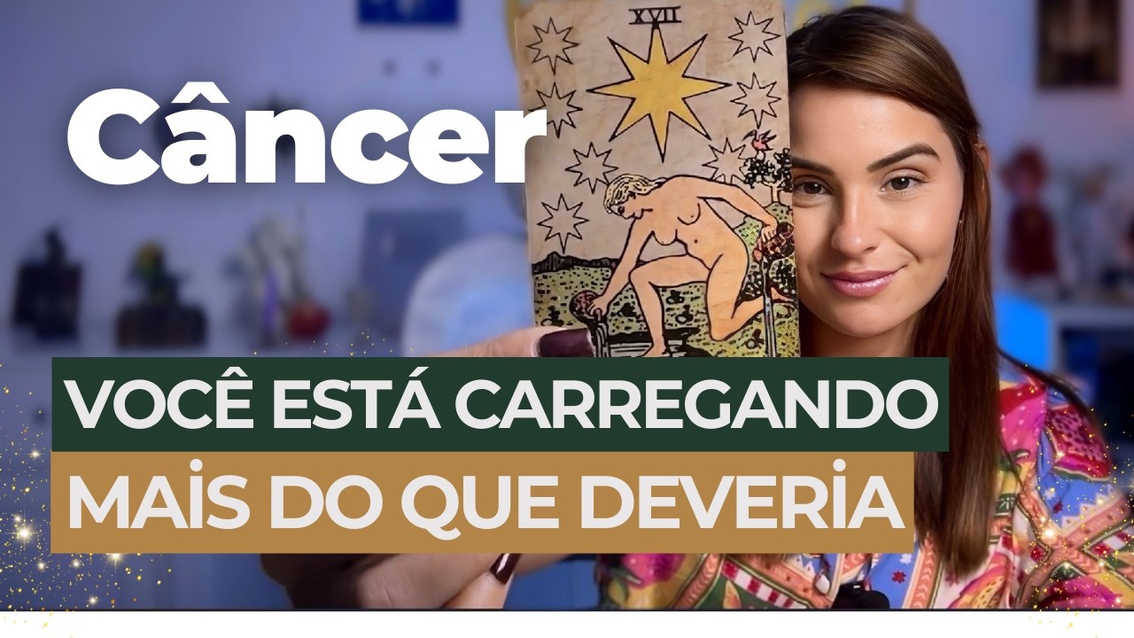 CÂNCER ♋️: A SUA SENSIBILIDADE É UM DOM MAS SEU CORAÇÃO ESTÁ EXAUSTO E QUER SER OUVIDO