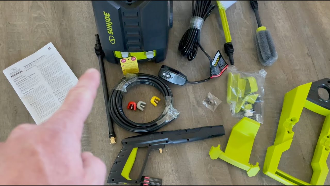 How to Setup a Sunjoe Pressure Washer for the First Time