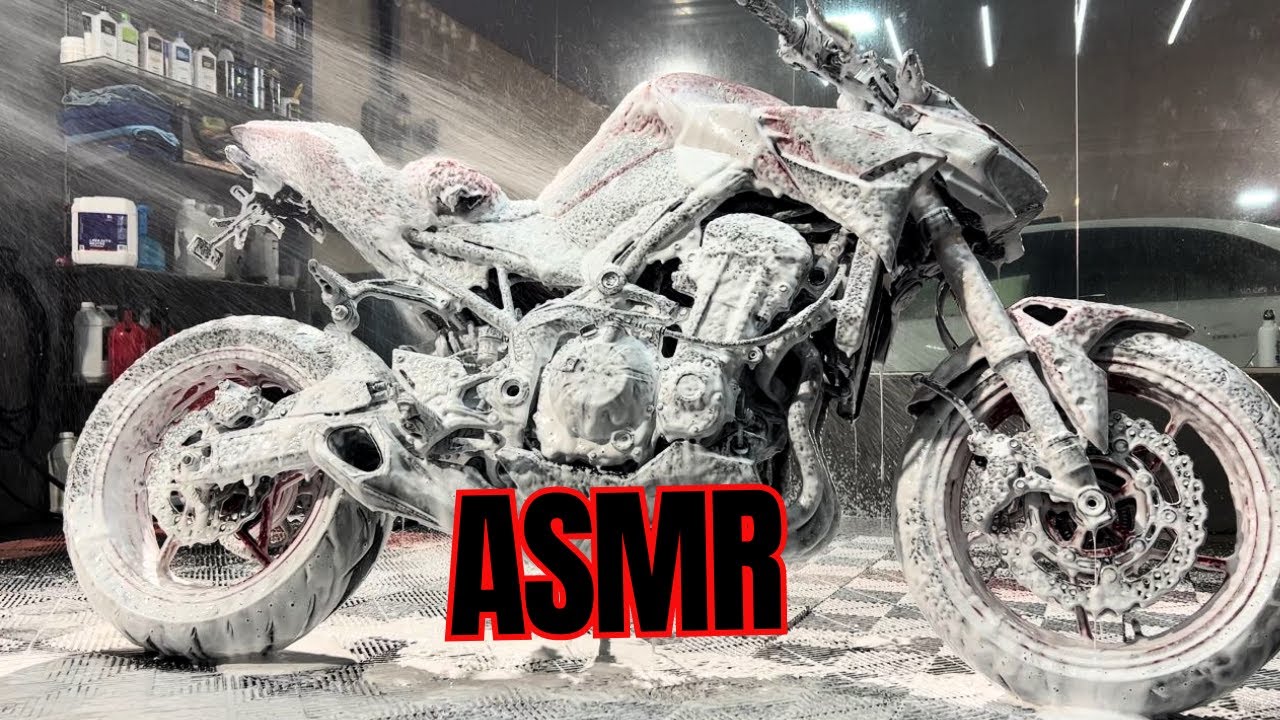 DETALHAMENTO NA KAWASAKI Z900 FULL DETAIL - ASMR