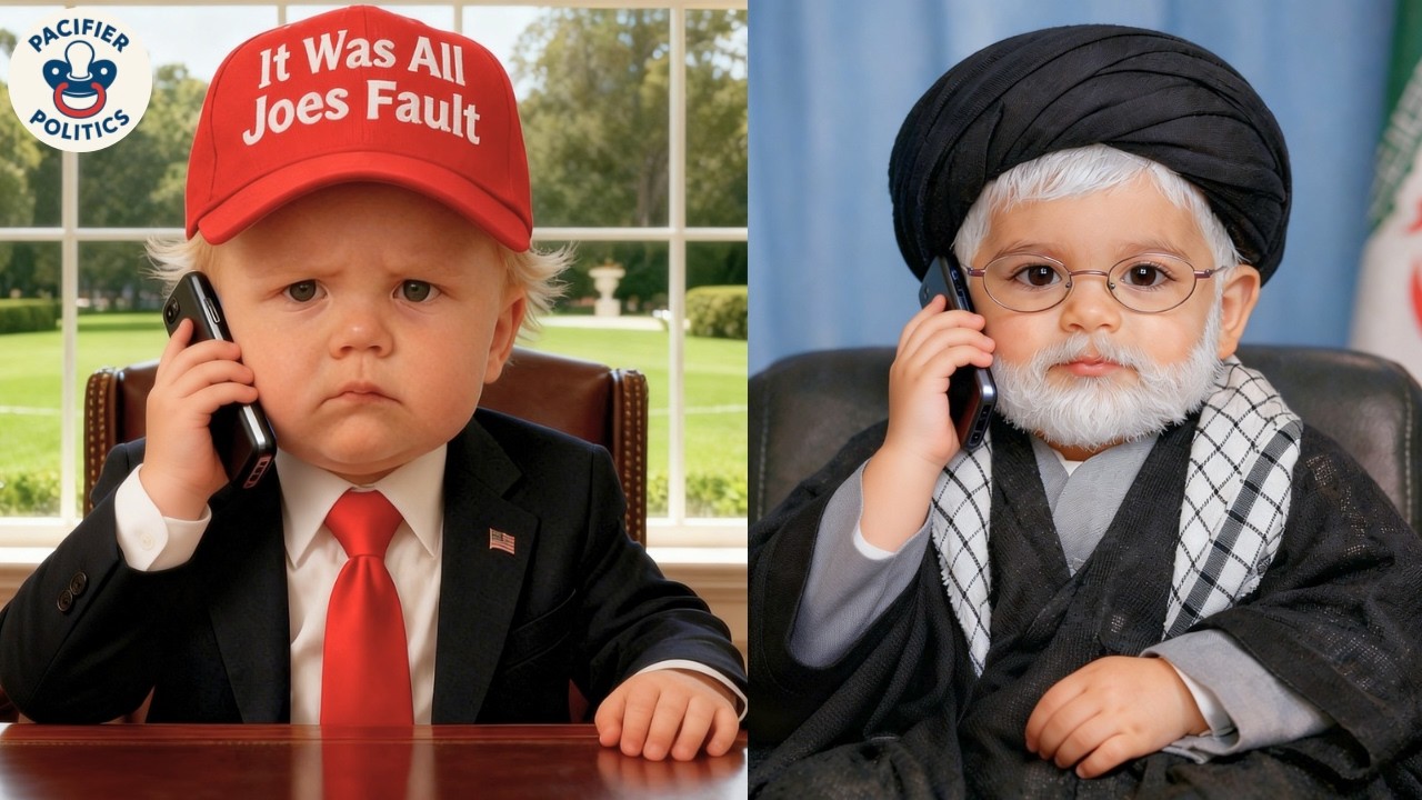 Baby Trump & Baby Biden React to the Iran Strike… “Operation Epic Fury”?!