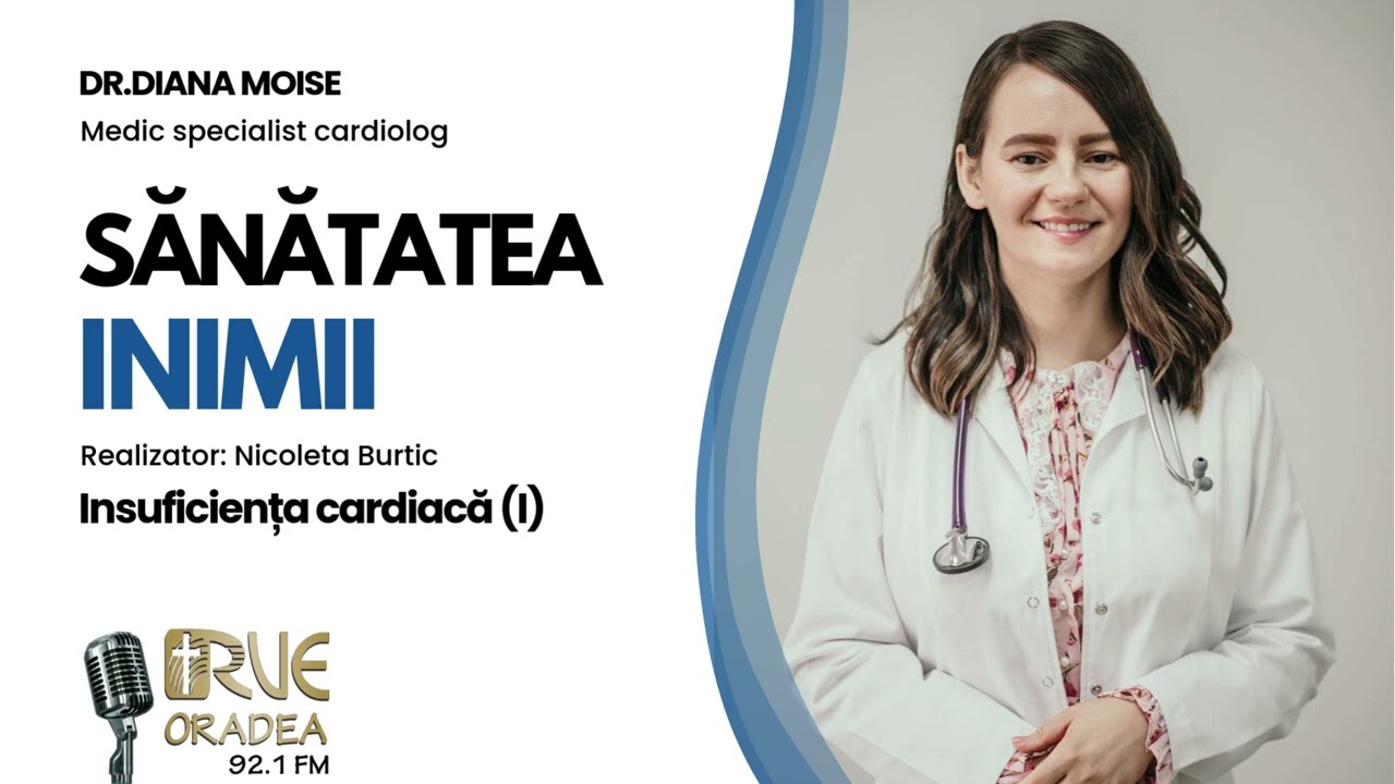 Insuficiența cardiacă (I) - Sănătatea inimii #15 (Dr.Diana Moise)