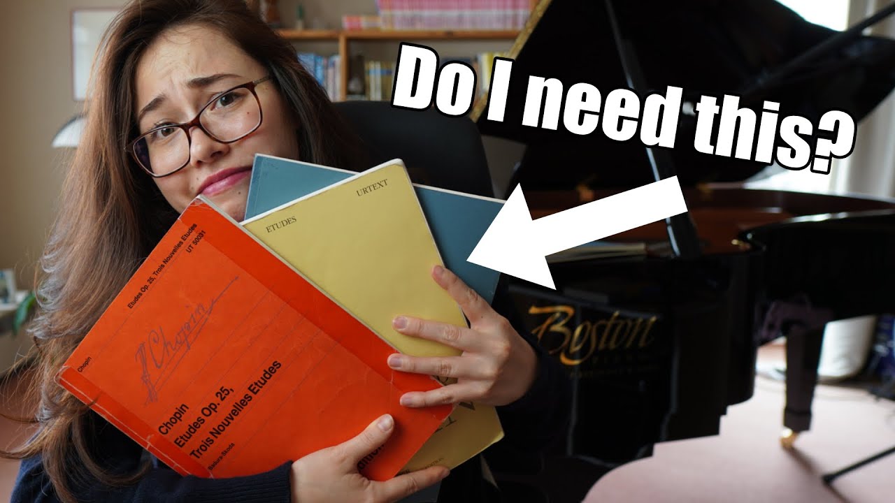 Music score editions & my little music library
