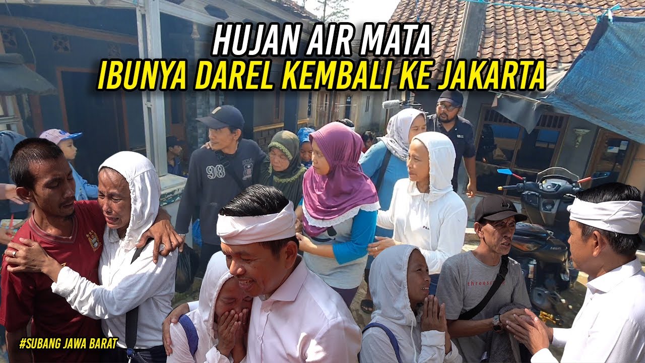 16 HARI DAREL HILANG | TANGIS IBUNYA SAAT DILEPAS ADIKNYA UNTUK KEMBALI KE JAKARTA