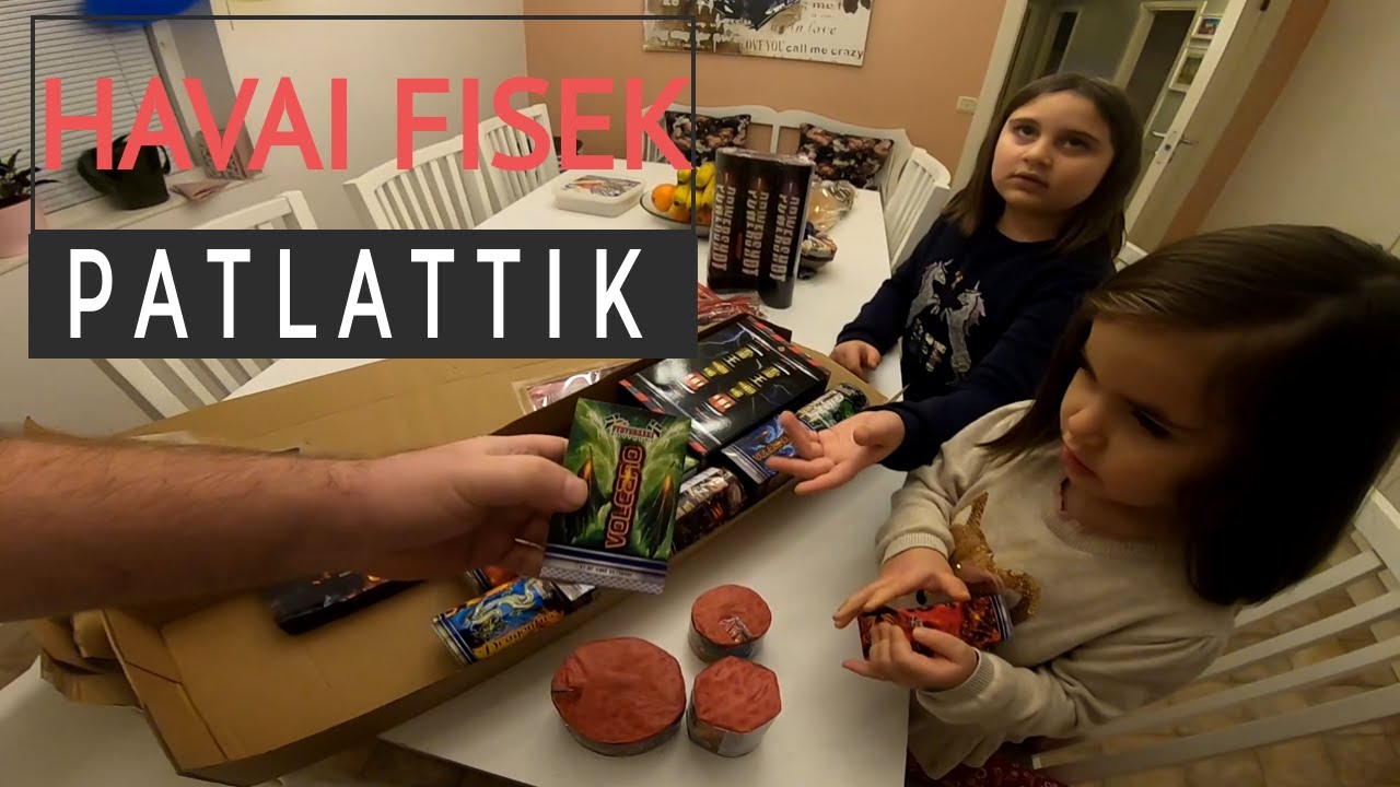 KIZLARIMLA HAVAİ FİŞEK PATLATTIM | İSVEÇ'TE YILBAŞI BÖYLE KUTLANIR