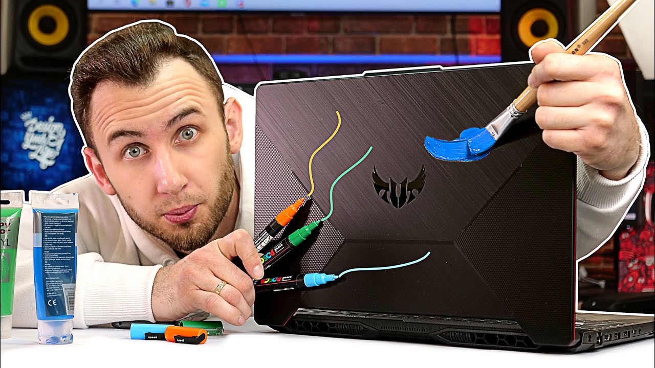 Custom NOWEGO LAPTOPA - WIEDZMIŃSKIE KLIMATY - Asus TUF GAMING A15