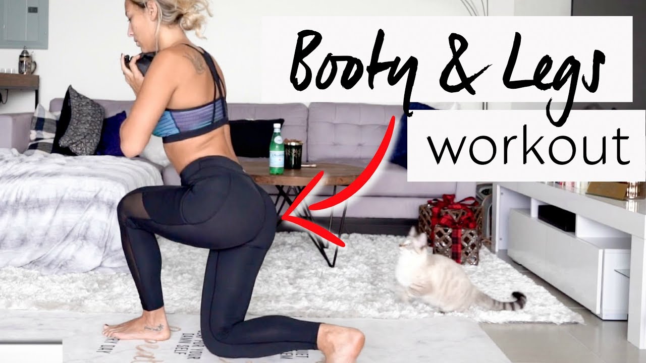 WORKOUT for TONED LEGS & BOOTY (MUST TRYYY) by Vicky Justiz