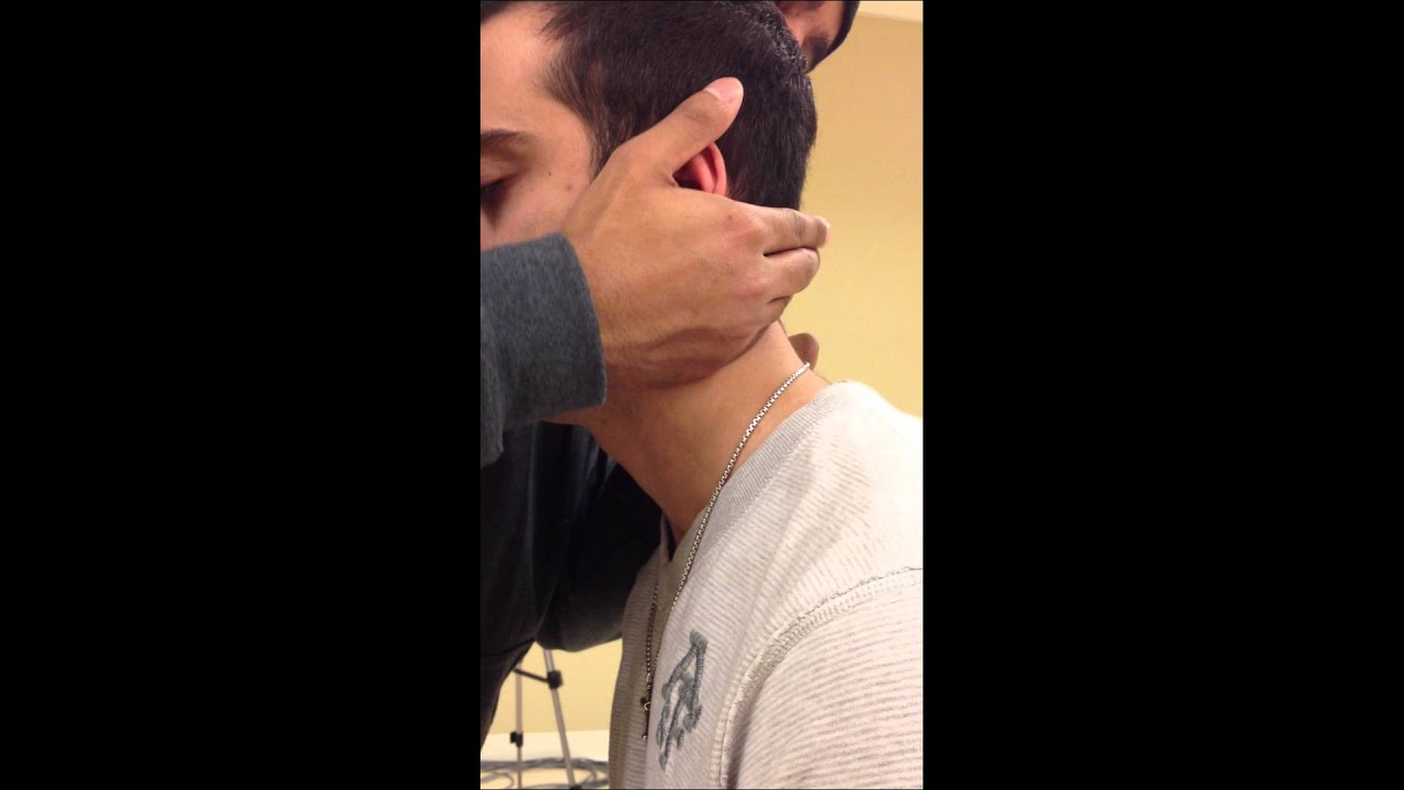 Cervical Joint Play (sitting)