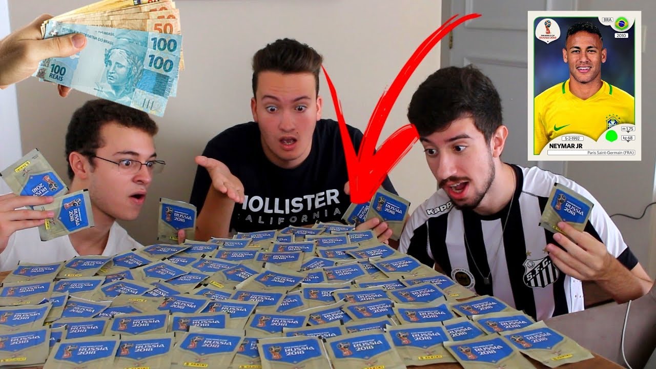 GASTEI R$ 150 REAIS EM PACOTINHOS DA COPA! TIREI O MELHOR DO MUNDO