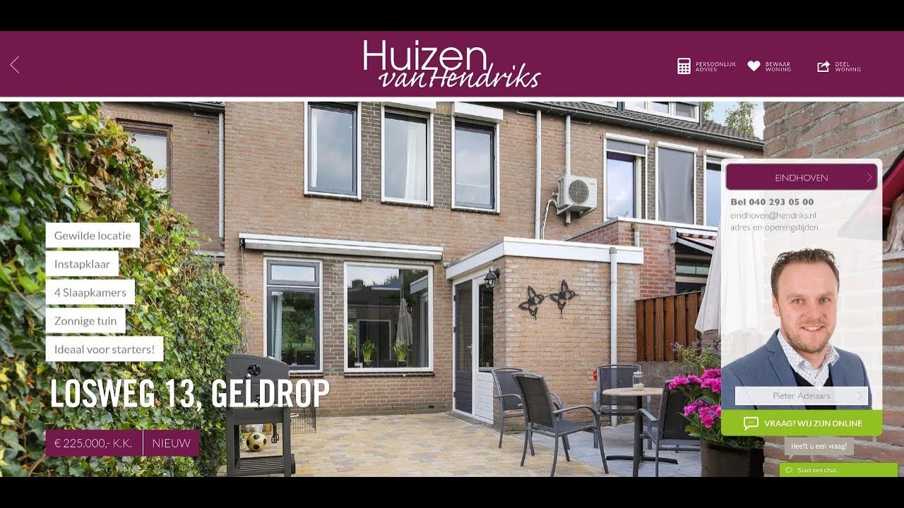 Te Koop: Losweg 13 Geldrop-Hendriks Makelaardij