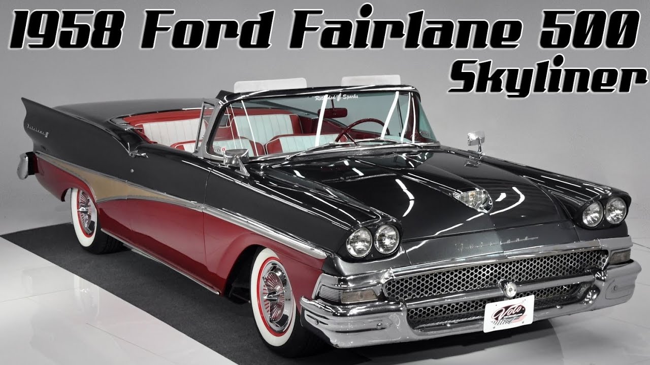 V18443 - 1958 Ford Fairlane 500 Skyliner