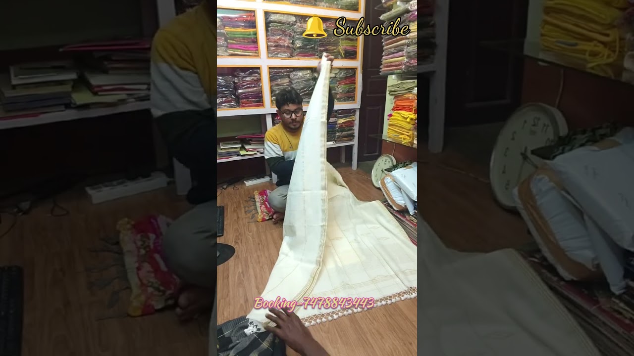 Authentic Bengal Handloom saree|Pramanik Saree Kutir|Booking-7478843443(whats app and call) 
