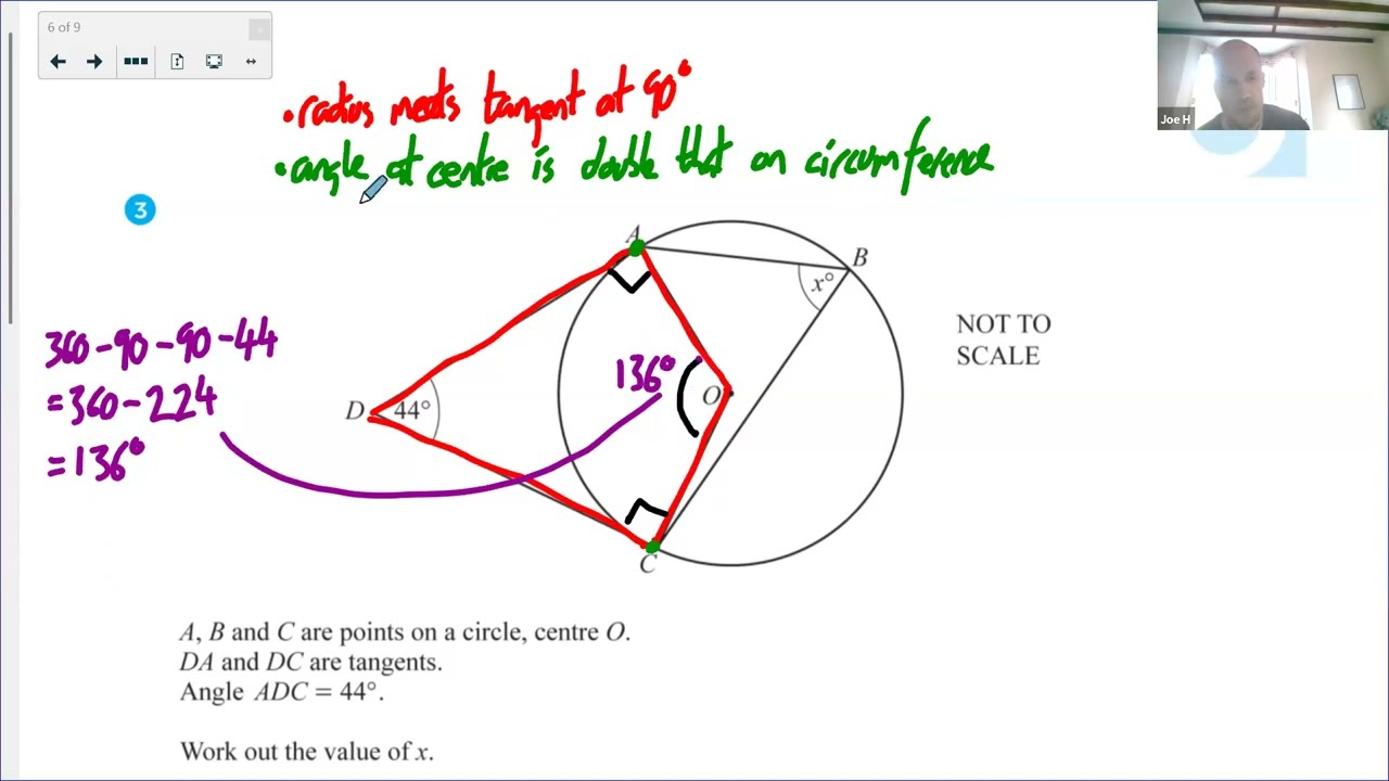 Cambridge Learning Centre - IGCSE Maths Live session - Shapes and Spaces