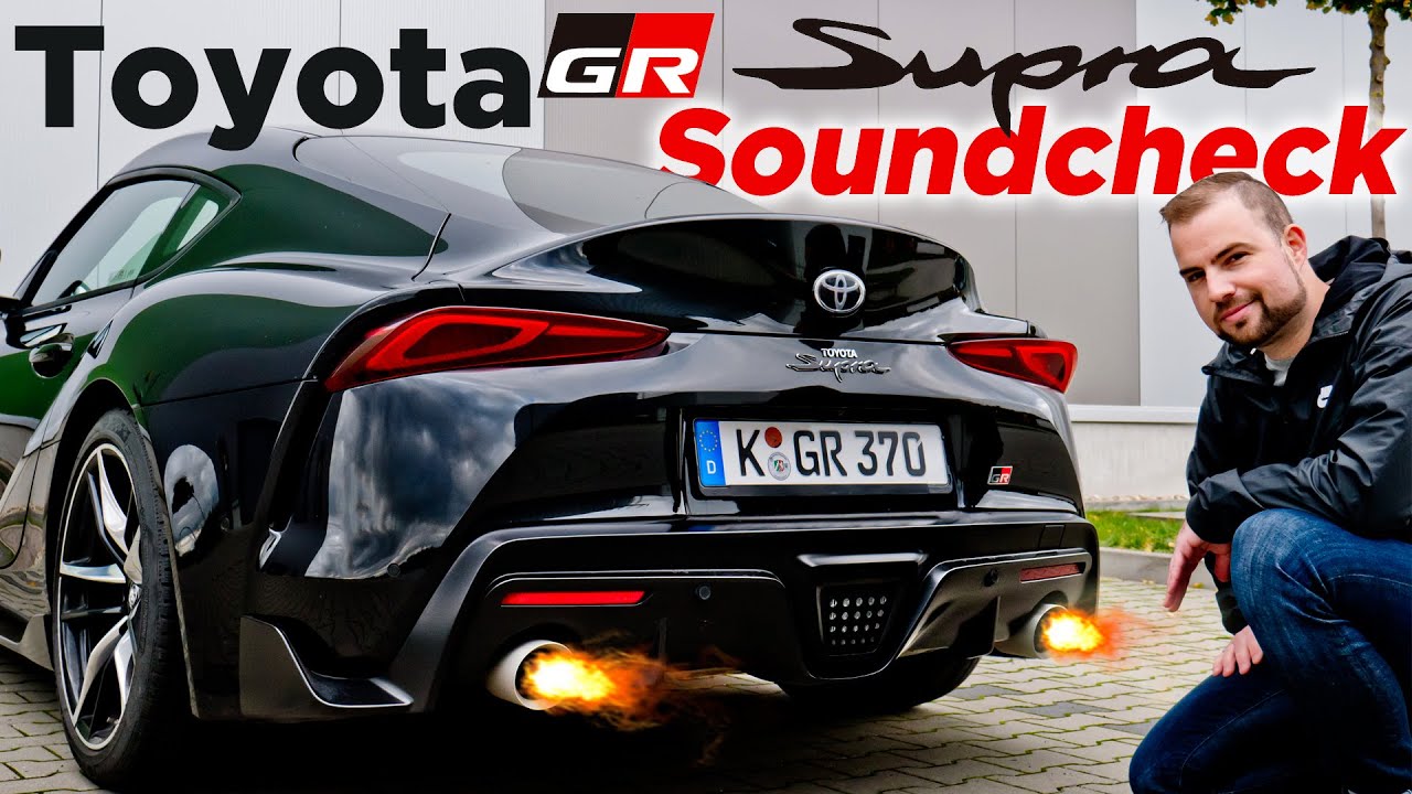 Toyota Supra 2020 - Soundcheck! B58 at its best!
